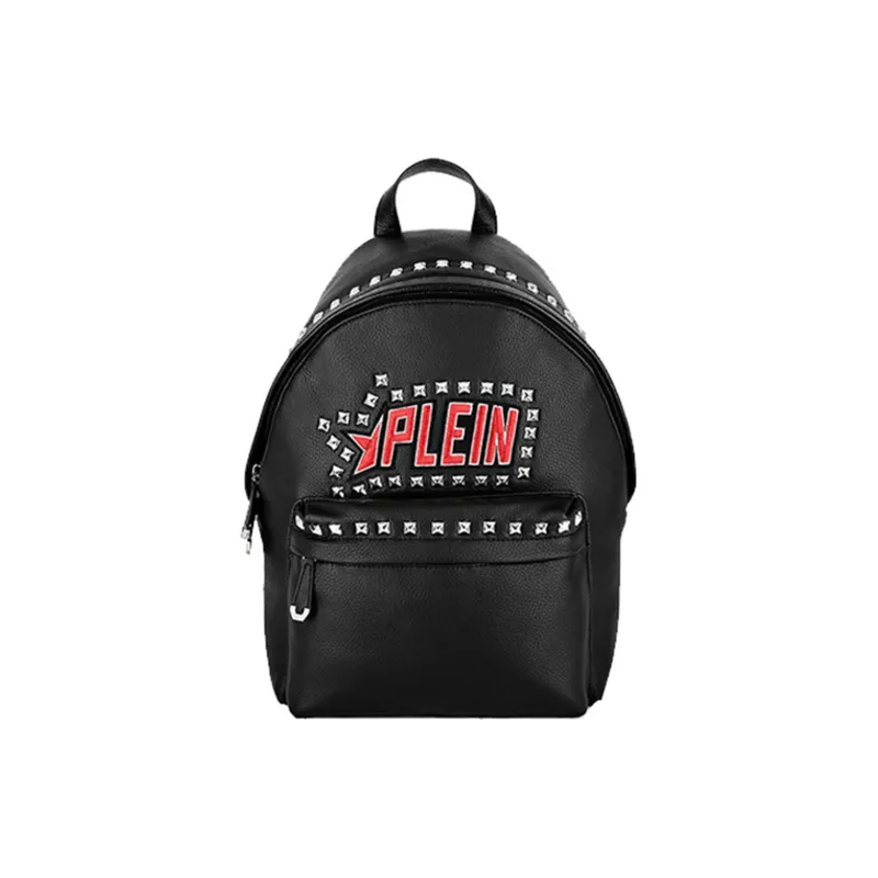 PHILIPP PLEIN Leather Backpack Regular Women's Black-0