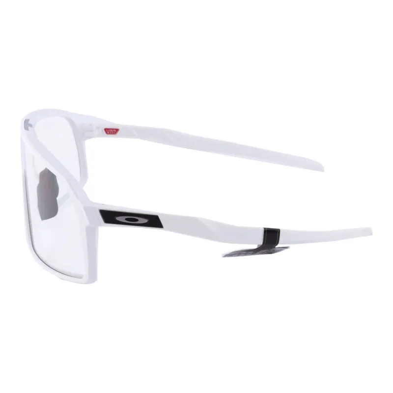 Oakley Plate Frame Irregular Shape Sunglasses Unisex White-2