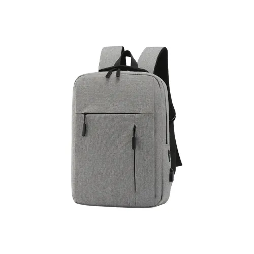 FAMAN Nylon Backpack With USB Port For Laptop Regular Unisex Black/Gray/Blue
