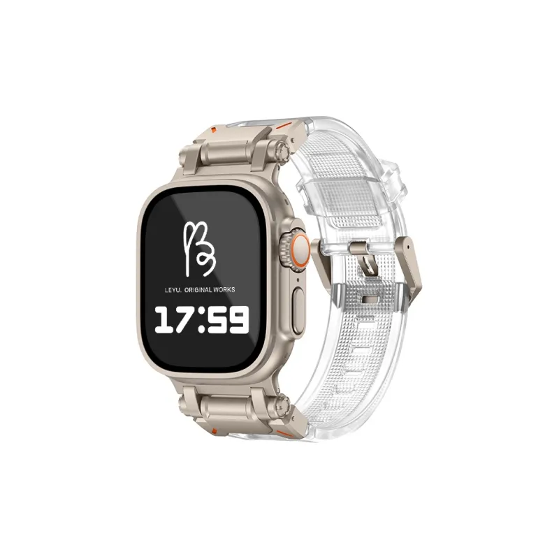LeYu Apple Compatibility Watch Band Explorer Modified TPU Material-43