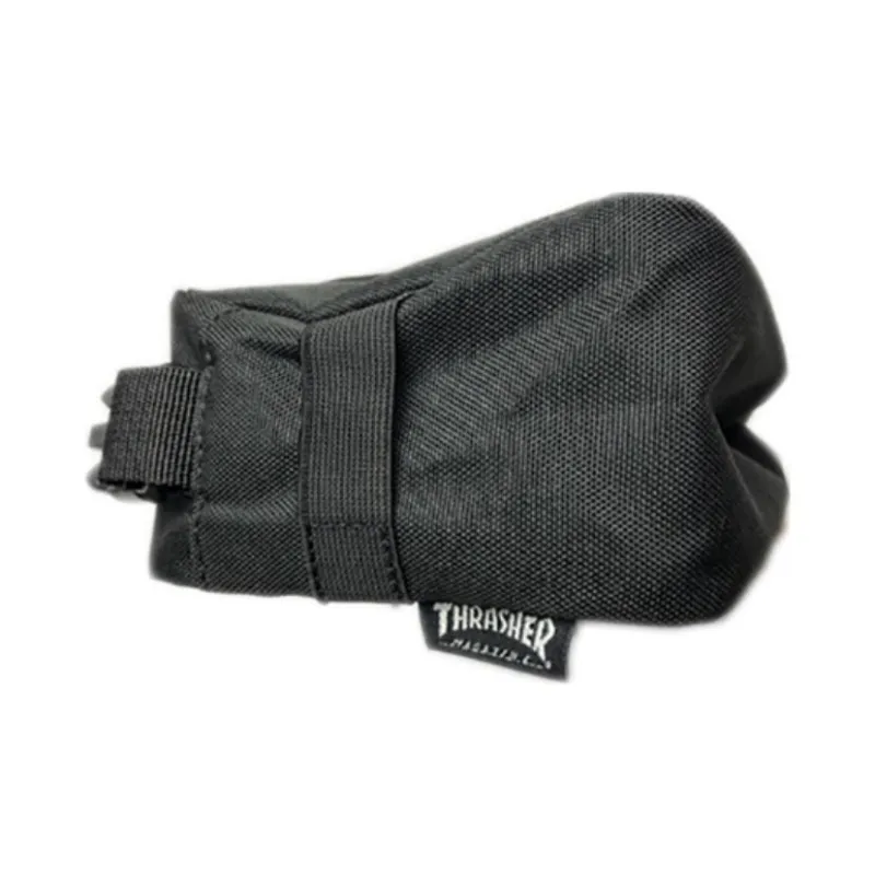 Thrasher Polyester Sling Bags One Shoulder Crossbody Fanny Pack Regular Unisex Black/Yellow-2