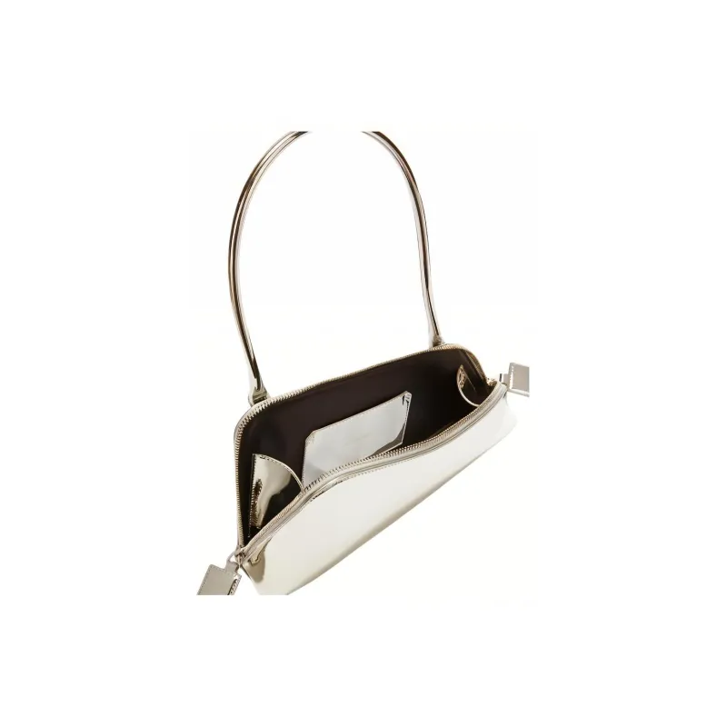 The Attico Mirror Effect Sunrise Shoulder Bag-3