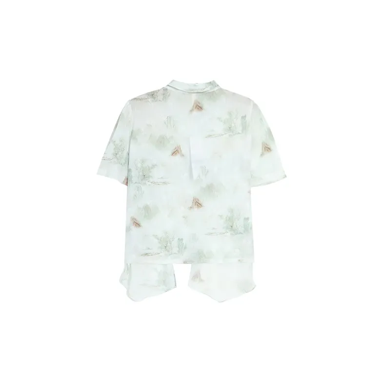 SETIROM Shirt Women's Light Green-1