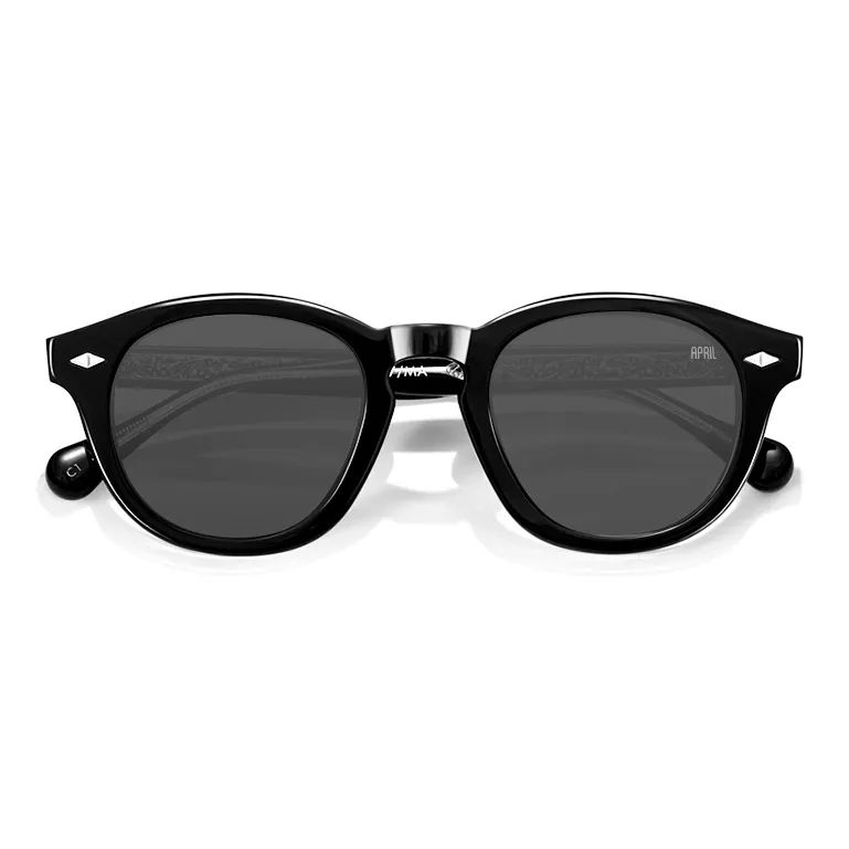 APRIL Plate Frame Butterfly Sunglasses With Polarized Lenses Unisex-2