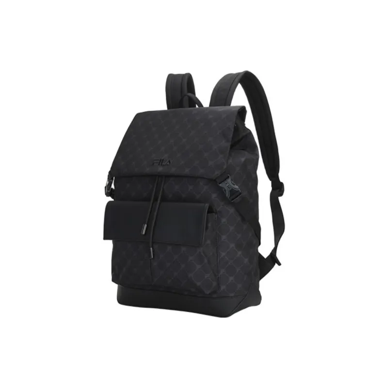 FILA PU Backpack Regular Men's Jet Black-1