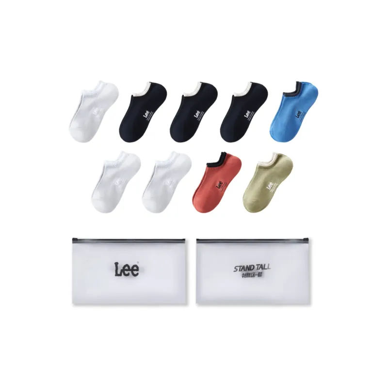 Lee Ankle Socks Unisex 9 Double Loads-0