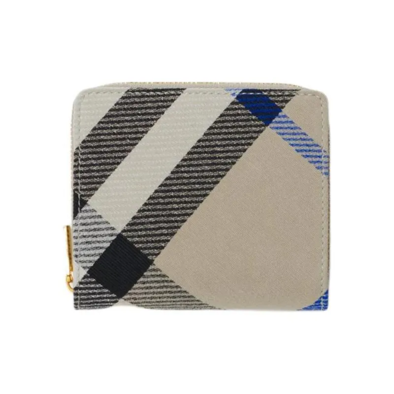 Burberry Polyester Wallet Women's Moss Green-1