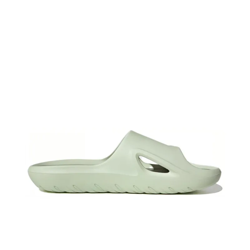 Adidas Adicane Slip-Resistant Abrasion-Resistant Slide Slippers Unisex Light Green-1