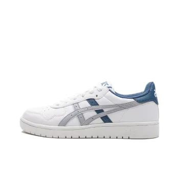 Asics JAPAN S Wear-resistant And Lightweight Low-Top Skateboard Shoes Unisex White Blue