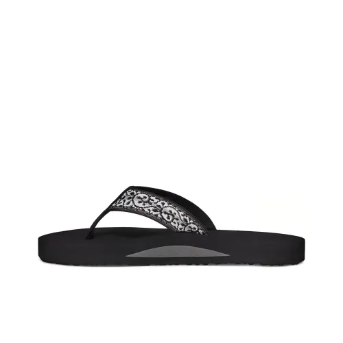 Teva Slip Resistant Flip Flops Women's Black