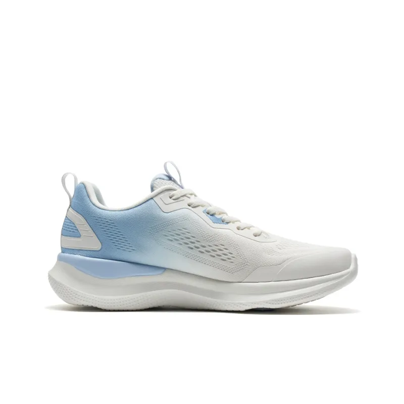 XTEP Running Shoes Women's Low Top Sail White/Microwave Blue-1