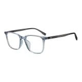 06G5 Transparent Blue Frame with Transparent Gray Temple