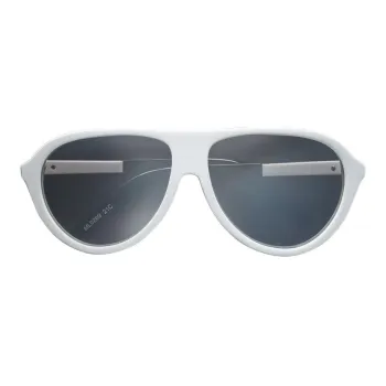 Moncler Aviator Sunglasses Men's White