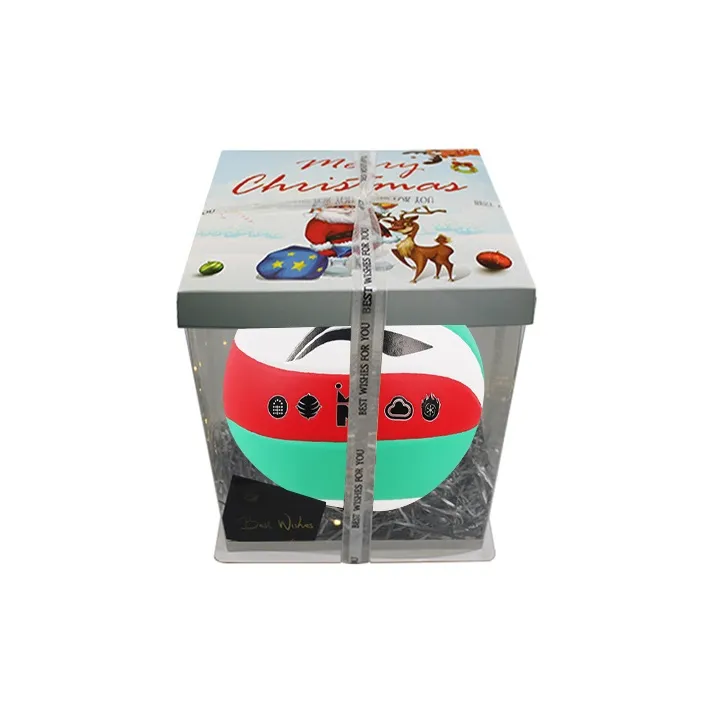 LiNing PU Size 5 Volleyball Unisex White Red Green-5