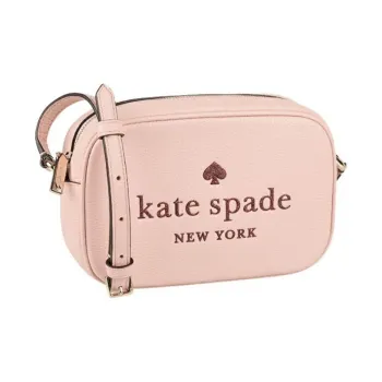 Kate Spade Leather Camera Bag Shoulder Bag Crossbody Bag Mini Women's Light Pink