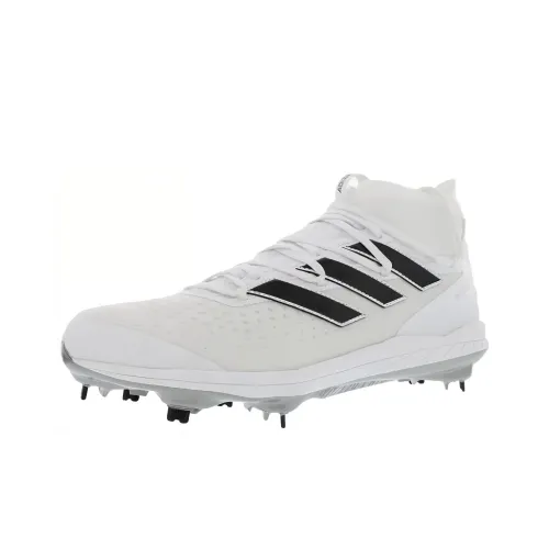 Adidas Afterburner 8 8 Cushioning Wear-Resistant Mid-Top Training Shoes Men's White