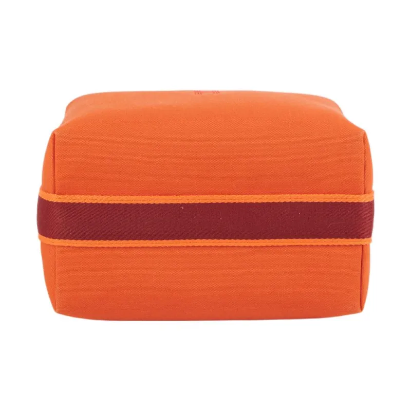 HERMES Bride a Brac Canvas Canvas Bag Portable Travel Bags Storage Bags Toiletry Bags Large Size Unisex-3