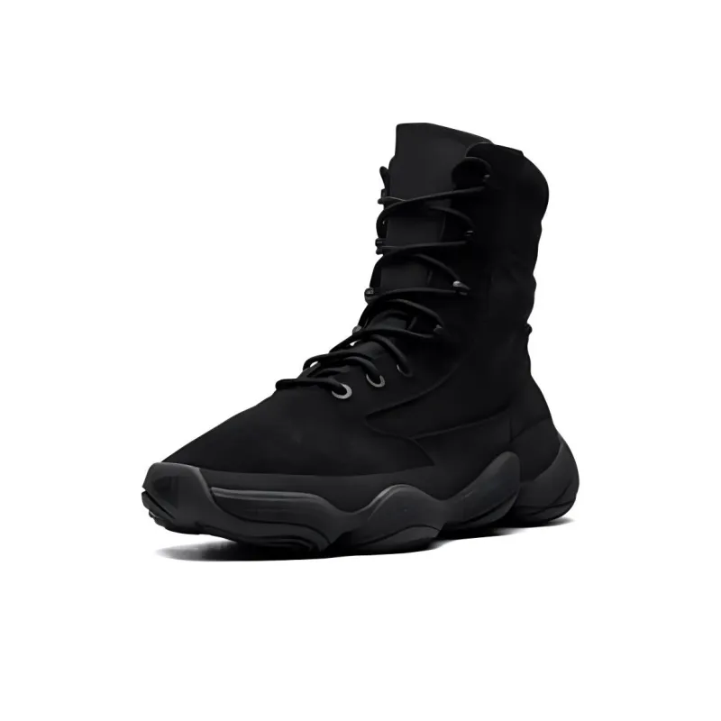 Adidas 500 Tactical Durable Breathable High-Top Outdoor Shoes Men's Black-2