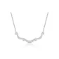 Necklace-Pink Silver