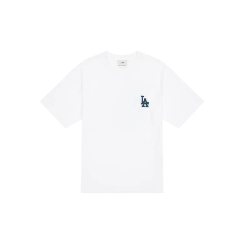 MLB MONOGRAM Collection Los Angeles Dodgers SS24 T Shirt Unisex Ivory-1