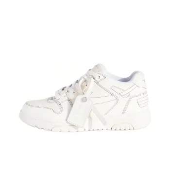 OFF WHITE Out Of Office Ooo Low Tops Cream White Women's