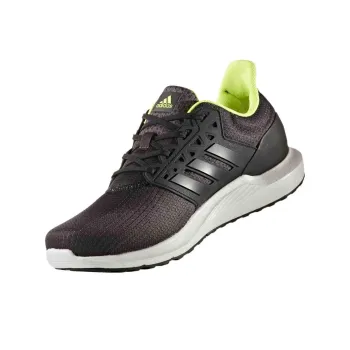 Adidas Cushioned Anti-Slip And Wear-Resistant Lightweight Low-Top Running Shoes Men's Black Green