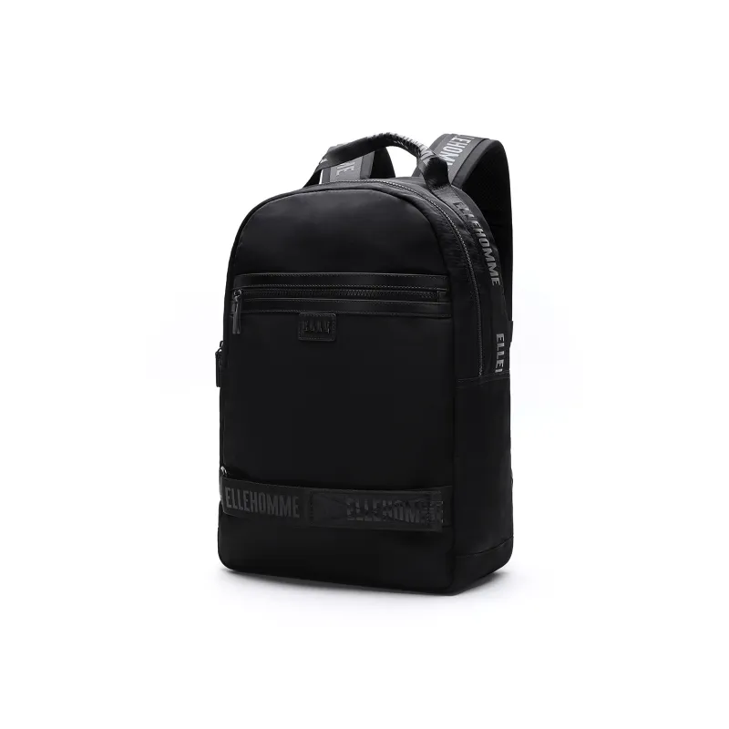 ELLE HOMME Fabric Backpack Men's Black-1