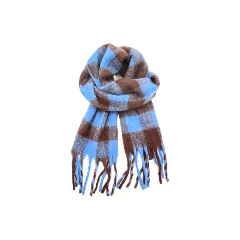 VIVIWELL Knit Scarves Unisex-4