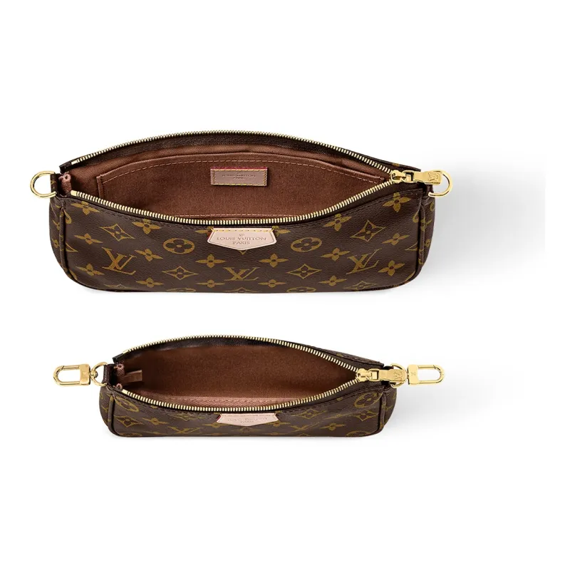 LOUIS VUITTON Multi Pochette Accessoires Monogram Khaki-2