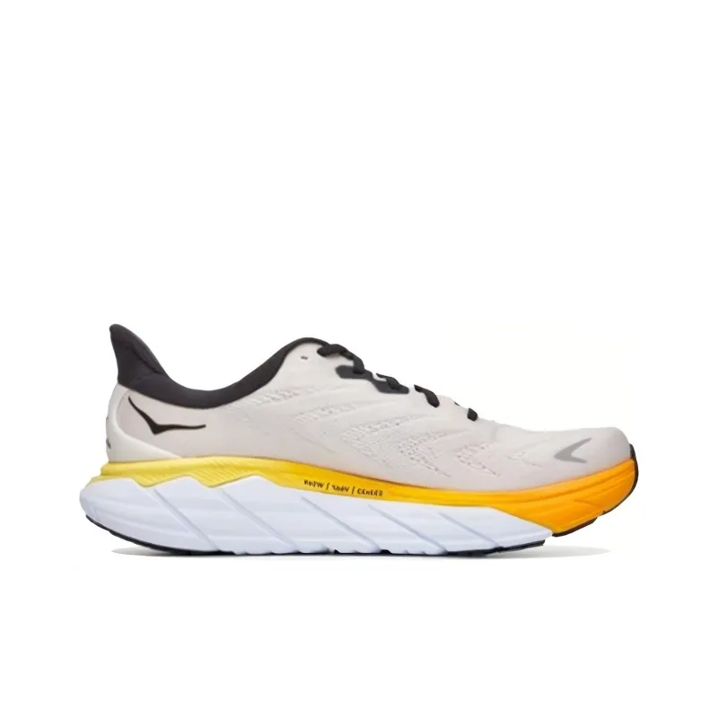 HOKA ONE ONE Arahi 6 Nimbus Cloud Blanc De Blanc-1