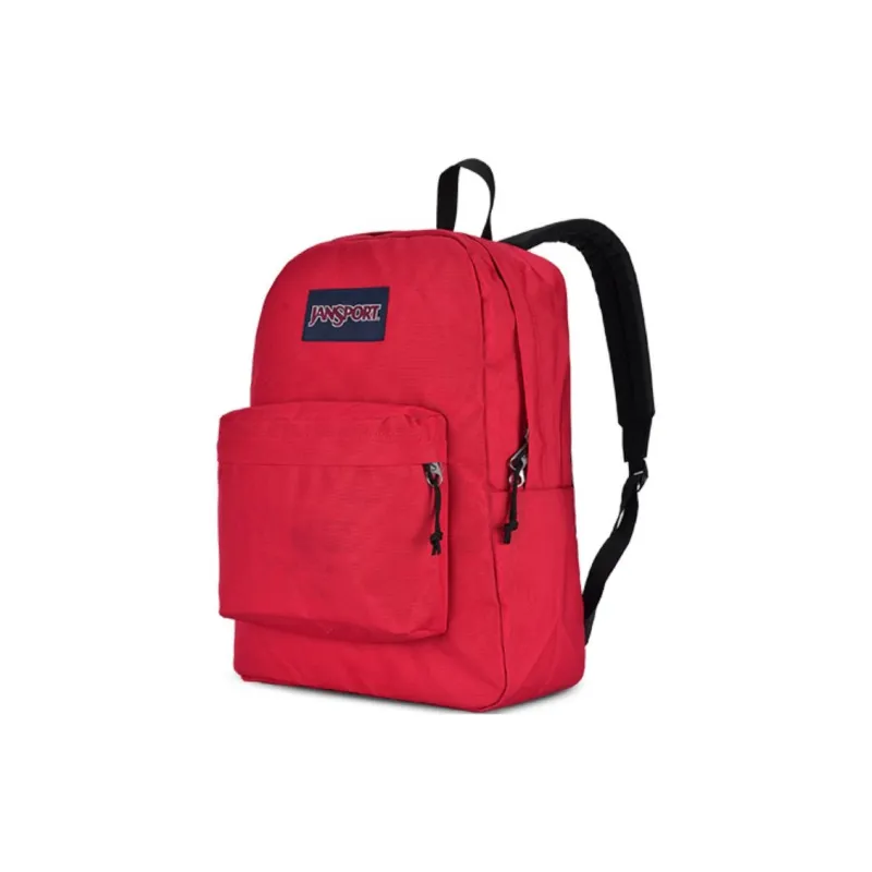 JanSport Polyester Backpack Unisex Red-1