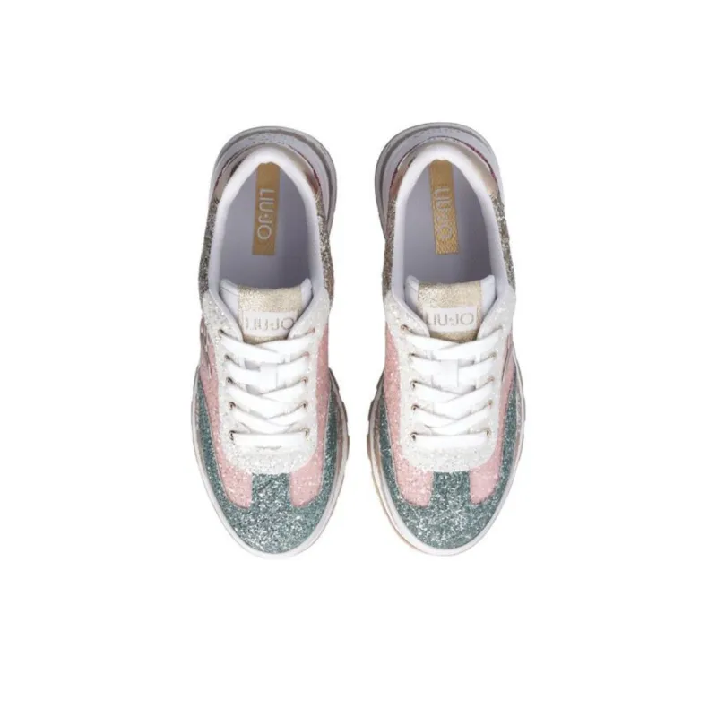 LIU JO Amazing Glittery Sneakers-3