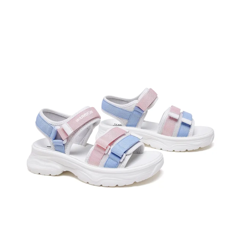 WARRIOR Beach Sandals Women's White, Blue, Pink, Black, Beige-3