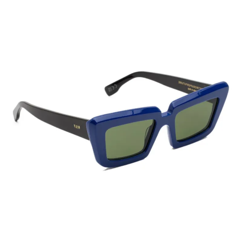 Retrosuperfuture - Rectangular Sunglasses Unisex Blue-2