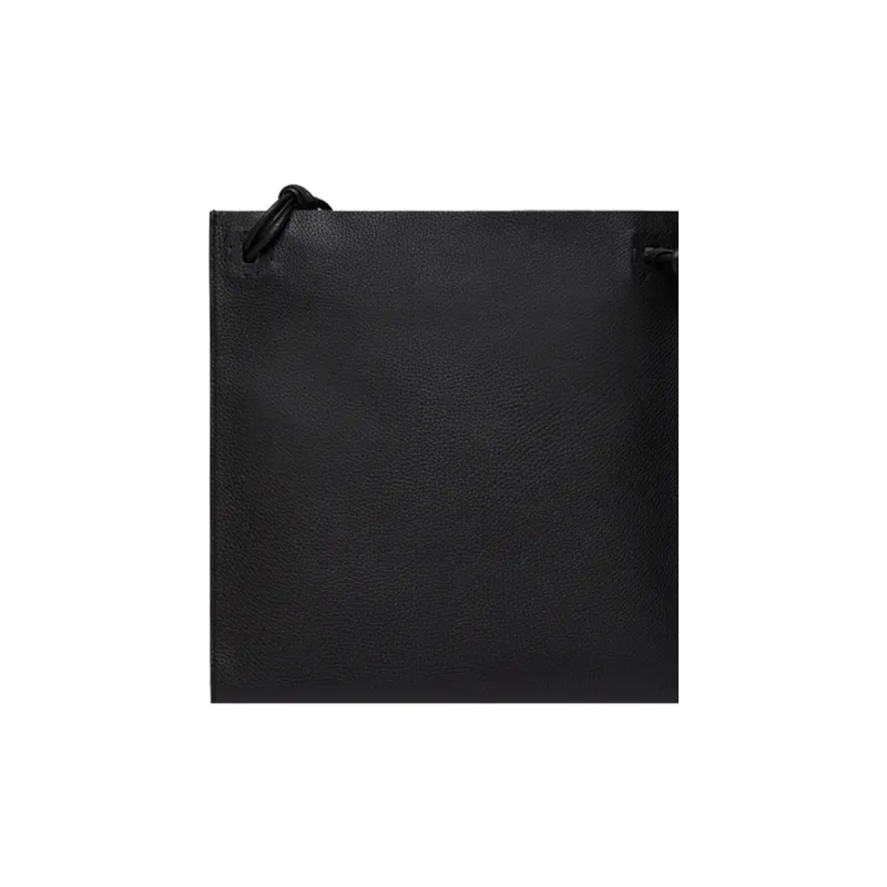 Valentino Calfskin Shoulder Bag Crossbody Bag Regular Men's Black-3