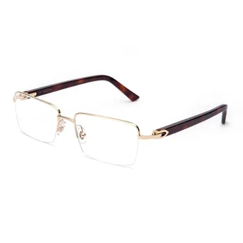 Cartier Rectangular Frame Glasses