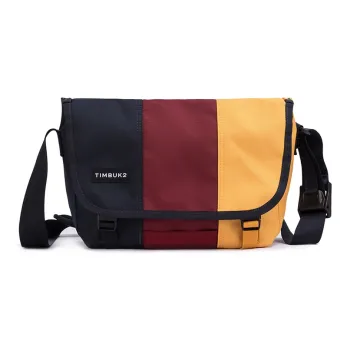 Timbuk2 Eco Friendly Canvas Messenger Bag Canvas Bag Shoulder Bag Crossbody Bag Regular Unisex Yellow Red