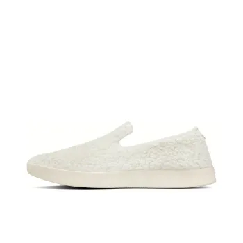 Allbirds Wool Lounger Fluffs Cushioned Slip-Resistant Low-Top Sports Casual Shoes Women's Natural White