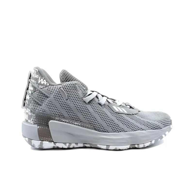 Adidas Dame 7 I Am My Own Fan Grey-1