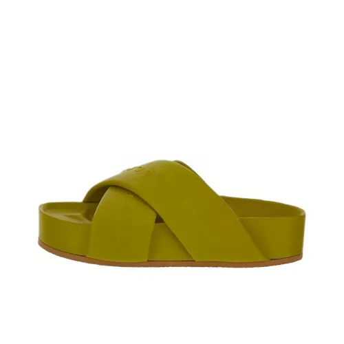 Stella McCartney Odor-Resistant Slide Slippers Women's Green