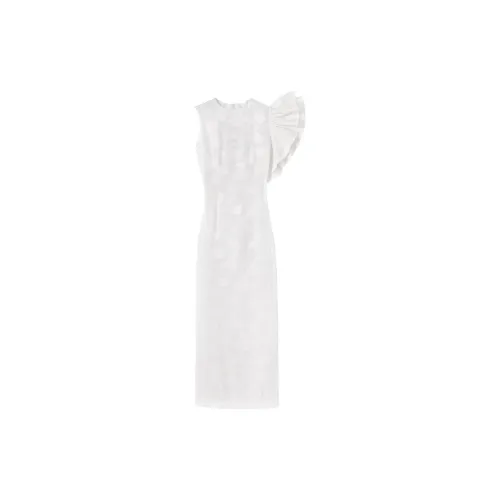 DESTREE Sleeveless Dresses Women's Off White