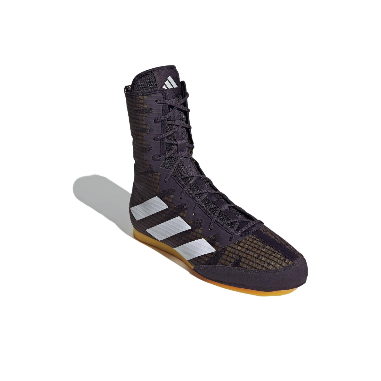 Adidas Box Hog 4 Aurora Black Cloud White Spark US M 6.5