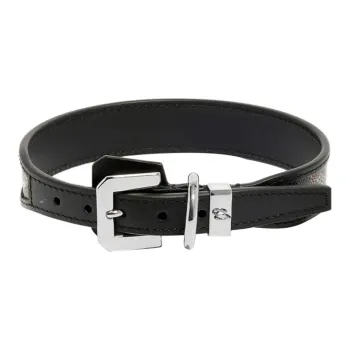 GOYARD Goyardine Canvas With Clamecy Cow Leather Dog's Teeth Collar Bag Accessory Unisex Black