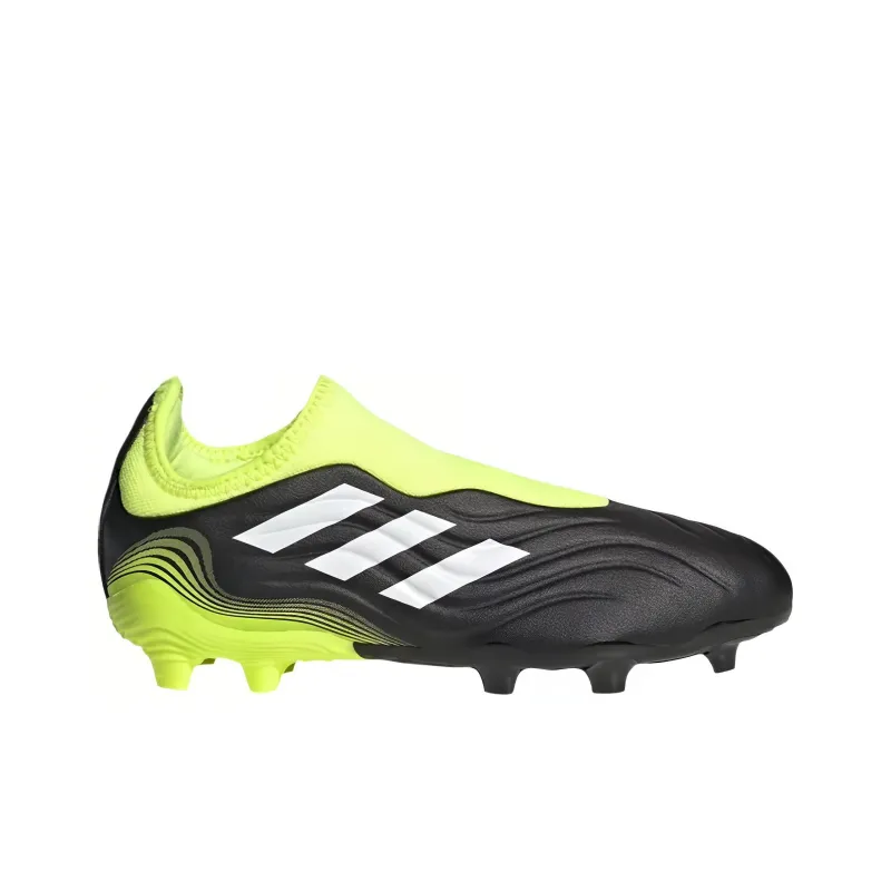 Adidas Copa Sense.3 Laceless Fg Black Solar Yellow Kids-1