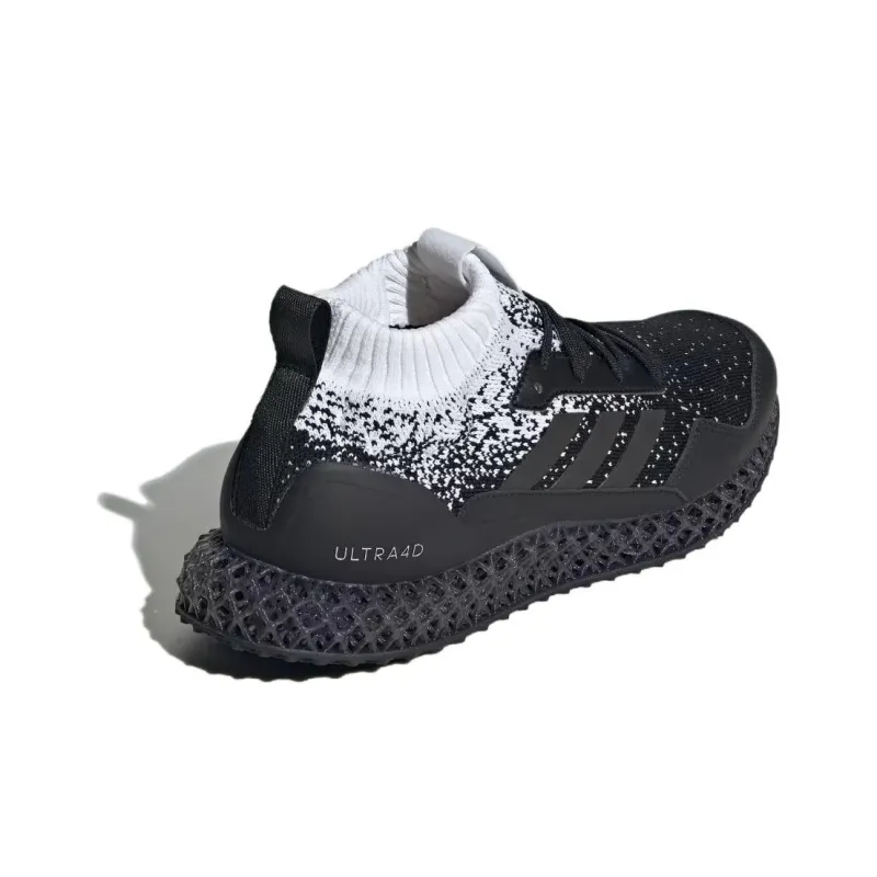 Adidas Ultra 4D Mid Black White-1