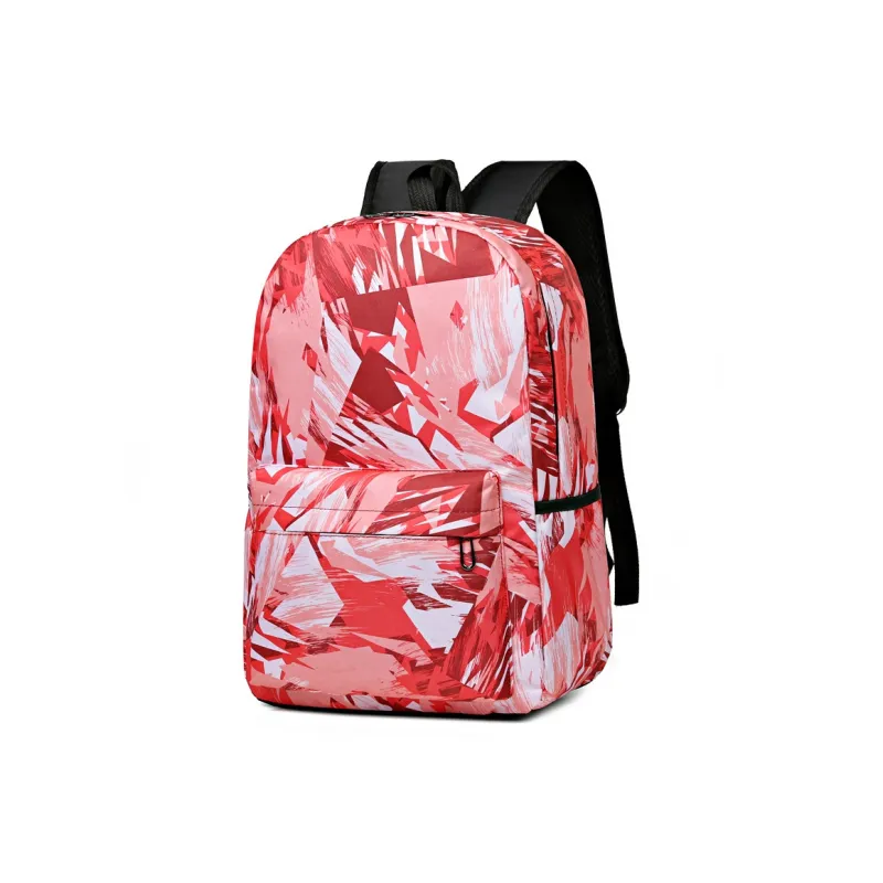 Dusen Kangaroo High quality Fabric Backpack Unisex Gray/Red/Green/Blue-5