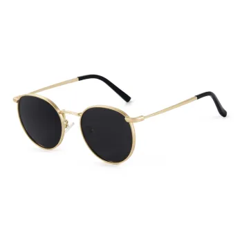 Morakot Metal Round Sunglasses Unisex