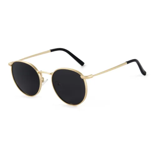 Morakot Metal Round Sunglasses Unisex