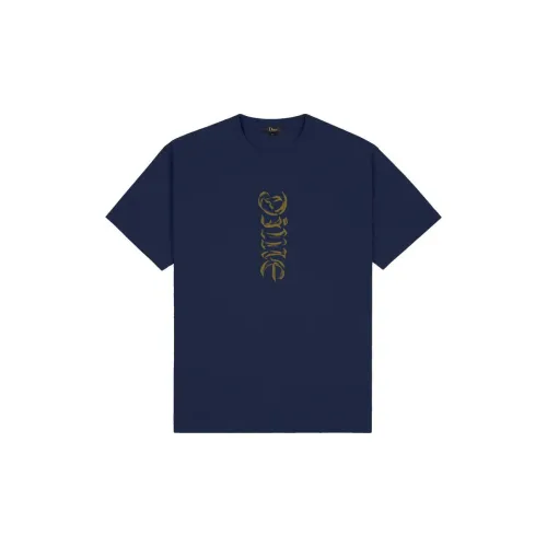 Dime T-Shirts Men Marine Blue