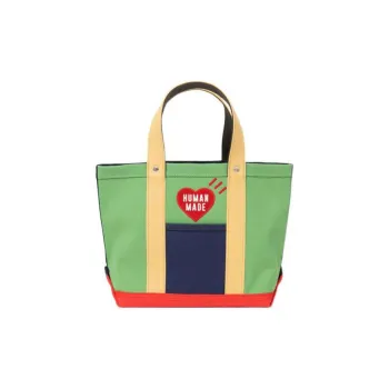 HUMAN MADE Cotton Handbag Women's Blue & Green
